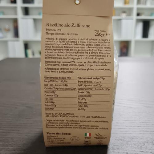 Kant-en-klare risotto met saffraan 250 g