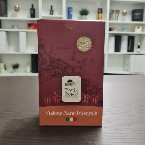 Vialone Nano volkorenrijst, 1 kg