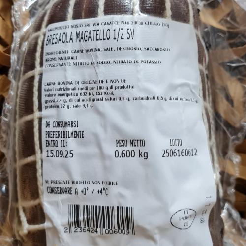 Bresaola De Baita Magatello 600g