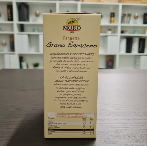 Pennette con grano saraceno integrale 375g