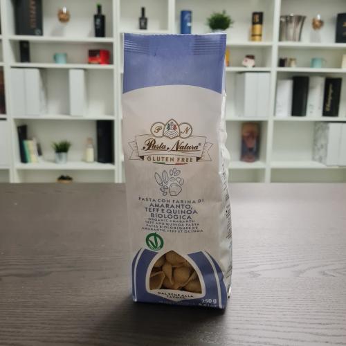 Conchiglie di Amaranto Quinoa e Teff BIO senza glutine 250g