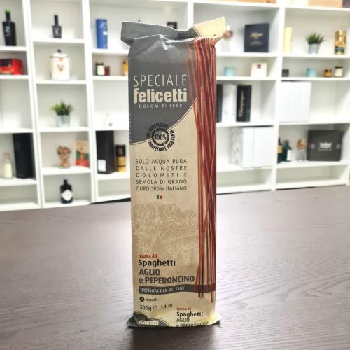 Felicetti Durum Wheat Garlic and Chili Pepper - Spaghetti