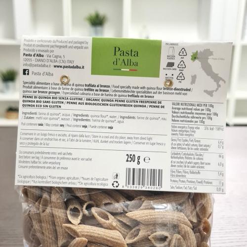 Penne di Quinoa BIO senza glutine 250g