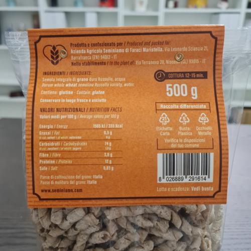 Pasta Busiata di grano Russello biologico 500g