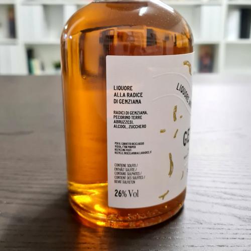 Genziana - artisanal liqueur 500ml