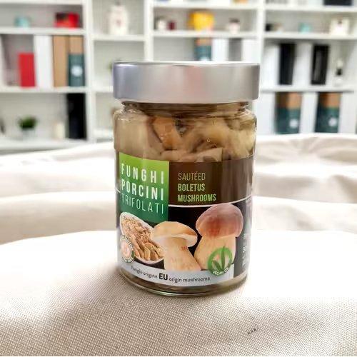 Sautéed porcini mushrooms