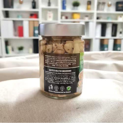 Sautéed porcini mushrooms