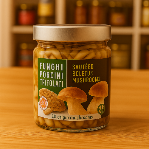 Sautéed porcini mushrooms
