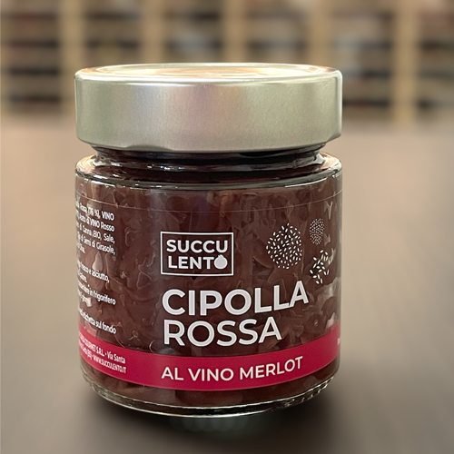 Rødløk med rødvin og appelsin 250g