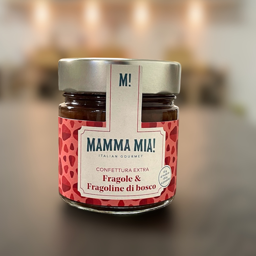 Mermelada extra de fresa y fresa silvestre 240 g