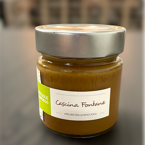 Geroosterde IGP-hazelnootpasta uit Piemonte 200 g