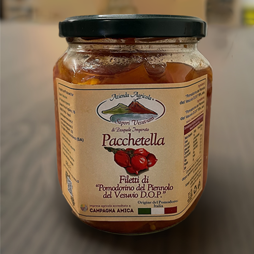Pacchetella Piennolo cherry tomato from Vesuvius PDO 520g