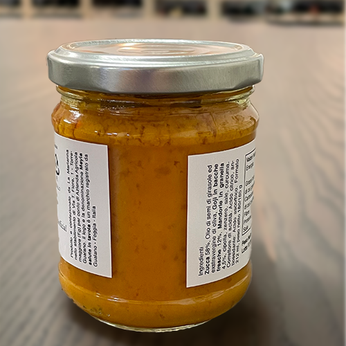 Kürbis-Pesto mit Goji und Kurkuma 180g