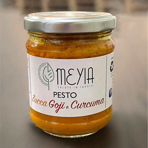 Kürbis-Pesto mit Goji und Kurkuma 180g