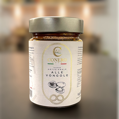 Salsa roja con almejas 350g