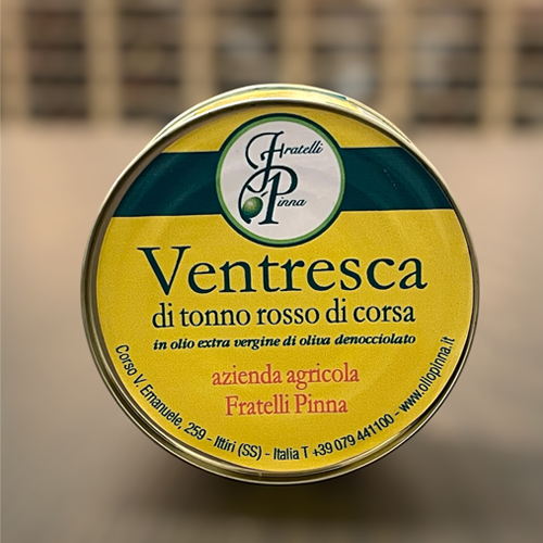 Ventresca de atún rojo en aceite Bosana EVO deshuesado 160 g