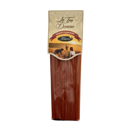 Le Tre Donne Spaghetti mit Chili-Pfeffer 500 g