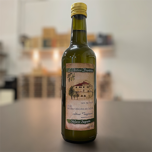 Ungefiltertes „Taggiasca“ EVO-Öl (500 ml) — Saguato