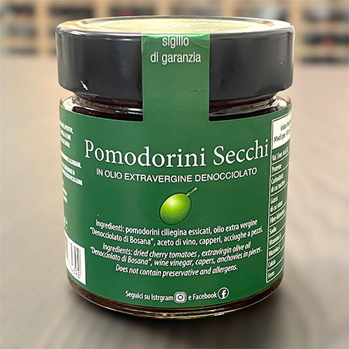 Getrocknete Bosana-Tomaten in entkerntem EVO-Öl 240 g