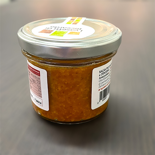 Salsa picante con guindillas y jengibre 90 g