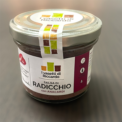 Sauce à la chicorée rouge et aux noix 100 g