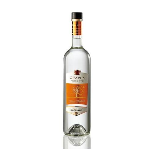 Grappa di Moscato com caixa