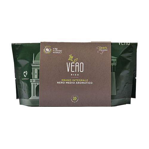 Ekologisk hel svartsänka ris 1 kg