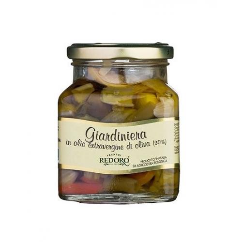 Giardiniera em azeite de oliva extra virgem orgânico 280g