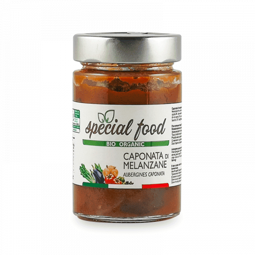 Caponata de berinjela orgânica 190g