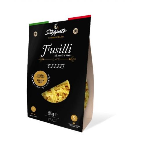 Milho e arroz sem glúten Fusilli 500g