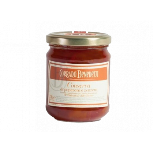 Preserve pimentos e gengibre 220g