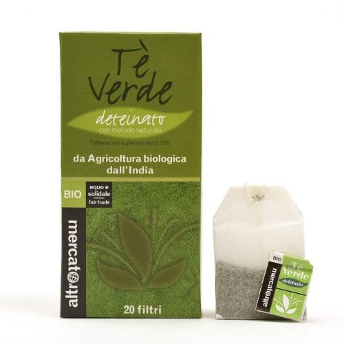 Chá verde descafeinado BIO 20 filtros