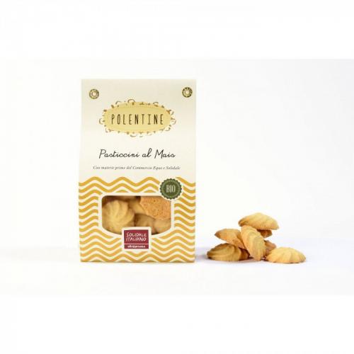 Biscoitos de milho polentino BIO Solidale Italiano