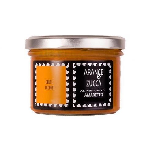 Composto de laranja e abóbora com aroma de amaretto 250g