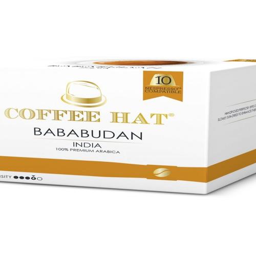 Café 100% arábica Bababudan India 10 cápsulas