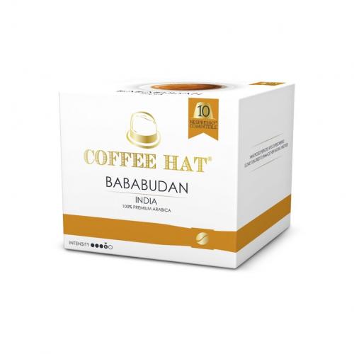 Café 100% arábica Bababudan India 50 cápsulas