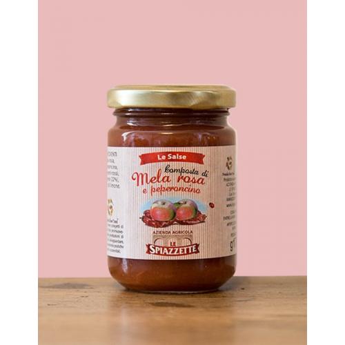 Composto de maçã rosa e pimenta malagueta 170g