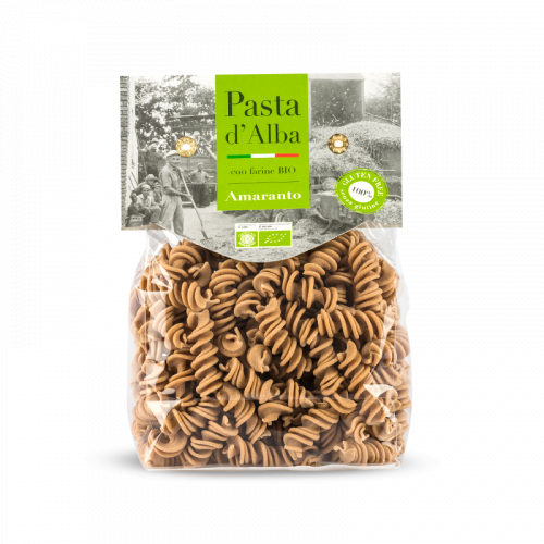 Amaranth Fusilli orgânico sem glúten 250g