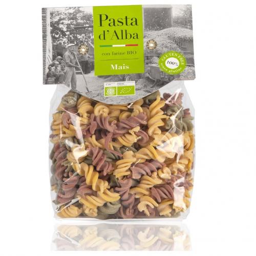 Fusilli de maíz tricolor orgánico sin gluten 250 g