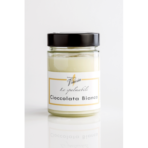 Creme para barrar de chocolate branco 300g