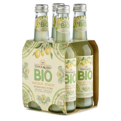 Organic Lemonade with Siracusa Lemons IGP 275ml Box of 4 Bottles