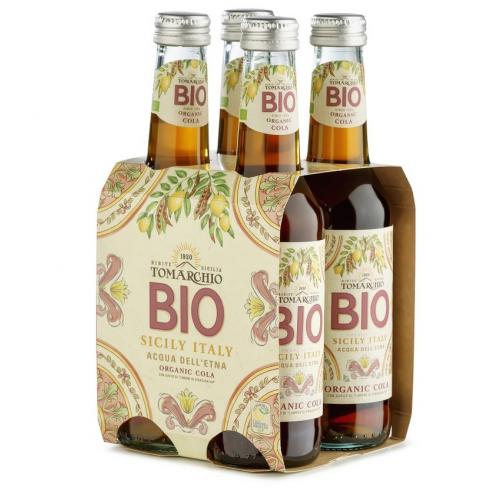 BIO Cola with Siracusa IGP Lemons 275ml Box of 4 Bottles