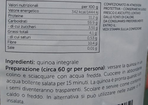 Quinua integral 500 g