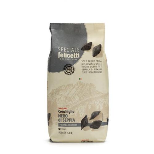 Lula Felicetti Black Durum Trigo - Conchas 500g