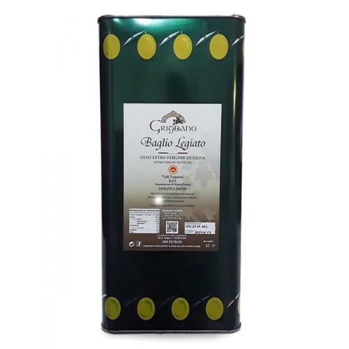 Olio Extravergine di Oliva DOP Valli Trapanesi in Latta 5 l