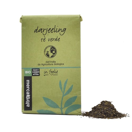 Darjeeling tè verde in foglie BIO 50g