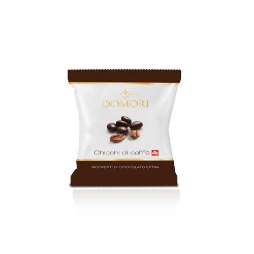 Dragees koffiebonen met een laagje chocolade, 18 stuks