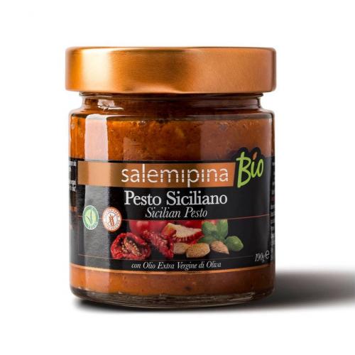 Biologische Siciliaanse rode pesto 90 g