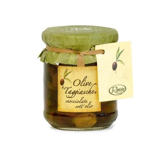 Olives Taggiasca dénoyautées à l'huile 950 g