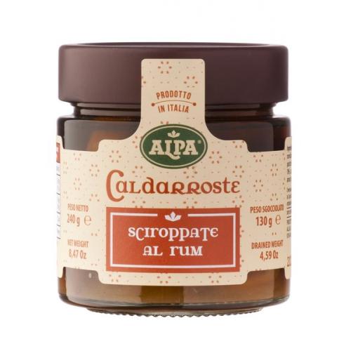 Châtaignes confites au rhum 240g